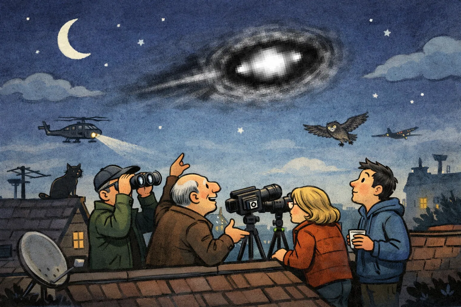 Overview image for Why Infrared UFO Videos Mislead | IFOs