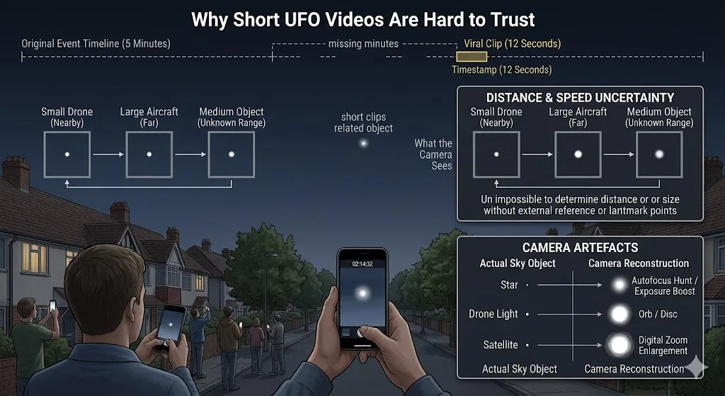 Overview image for Why Short UFO Videos Are Hard to Trust | IFOs