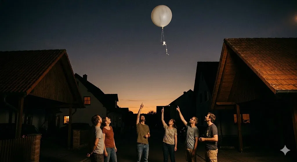 Overview image for Why Balloons Become Flying Saucers | IFOs