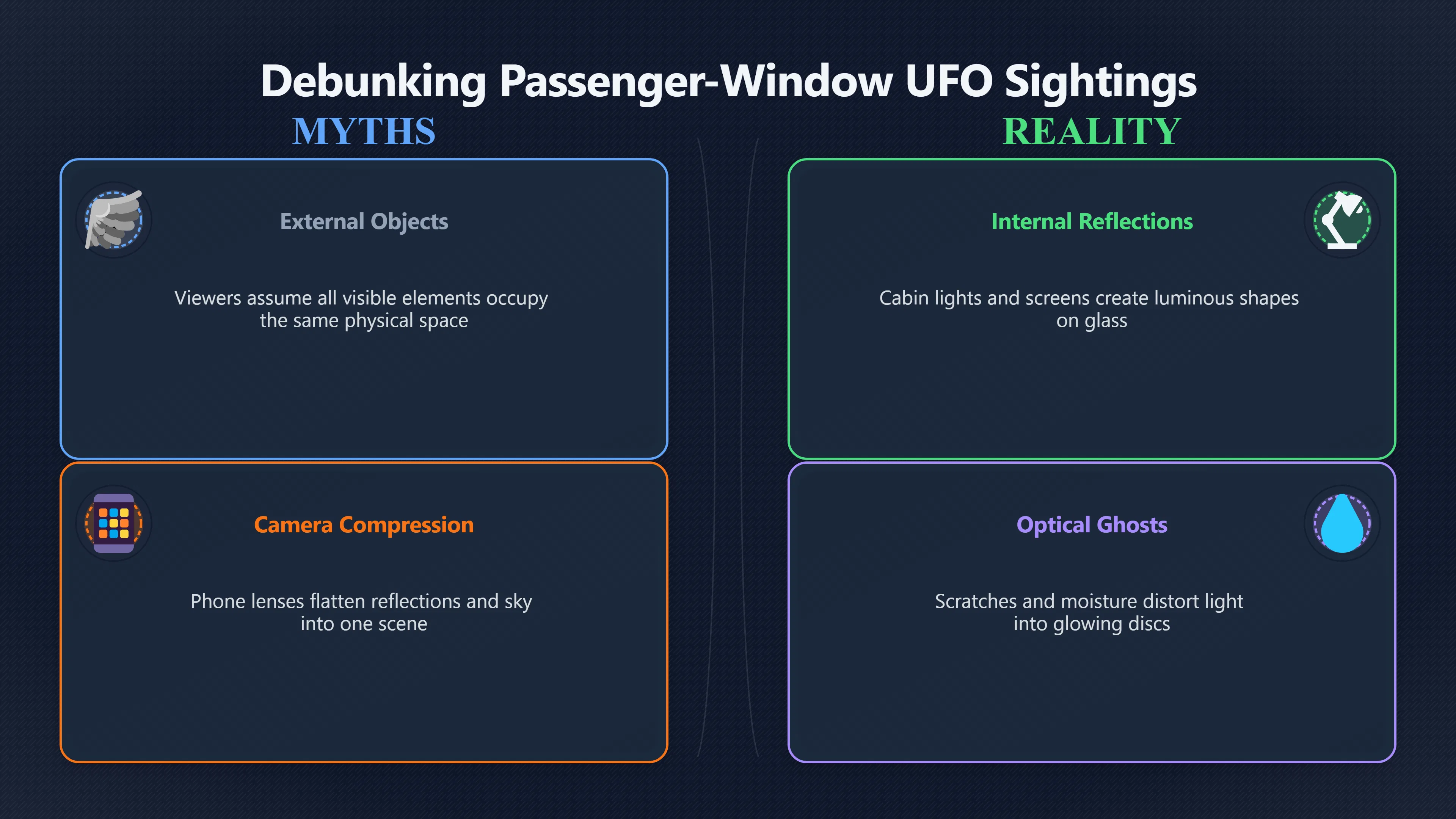 Overview image for The UFO Hidden in the Plane Window | Reflections