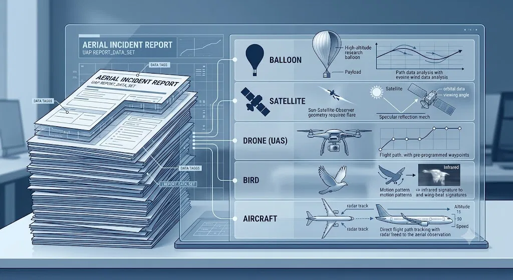 Overview image for What Modern UAP Cases Are Being Resolved As | UFO Identifications