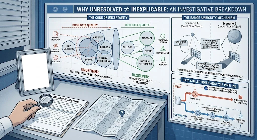 Overview image for Why Unresolved Does Not Mean Inexplicable | UFO Identifications