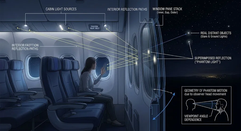 Overview image for How Reflections Put Phantom Lights in the Sky | UFO Identifications