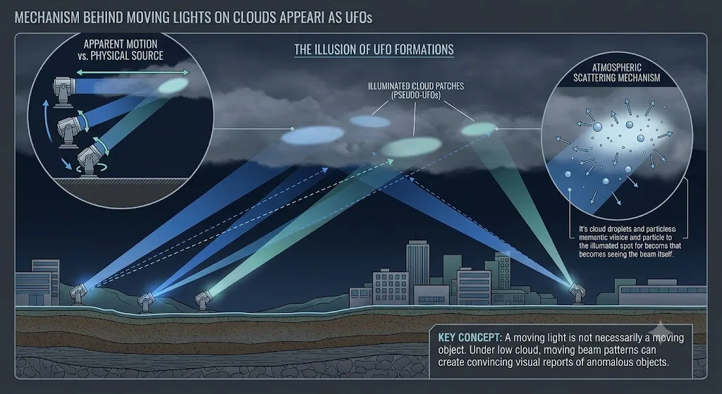 Overview image for Why Moving Lights on Clouds Become UFOs | UFO Identifications