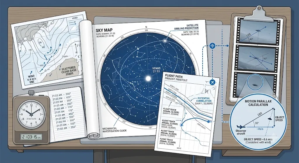 Overview image for How Investigators Rebuild a UFO Sighting | UFO Identifications