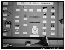 Listing image for Photo:Radio and Radar Materials Display 1940s Radio Radar Division
