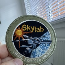 Listing image for Skylab USA Space Mission Embroidered Fabric Patch Space Exploration 1951-Present