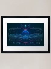 Listing image for aviation technology military aircra Framed Wall Art Poster Canvas Print Picture