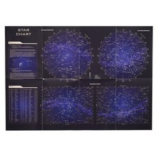 Listing image for A2 star chart poster