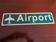 Listing image for NOVELTY MAN CAVE AIRPORT SIGN