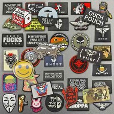 Listing image for Morale Patch UK Hook and Loop Tactical Military Army Airsoft Funny Meme Badge