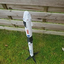 Listing image for Spacex Falcon 9 Crew Dragon Rocket Model - scale 76 760mm 30inch - Assembled