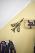 Listing image for RAF English Electric Lightning F.1 Jet Fighter Wall Art in Black - (30cm long)