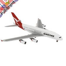 Listing image for 1:300 A380 Qantas Airways Civil Airliner Paper Model Unassembled Plane Display