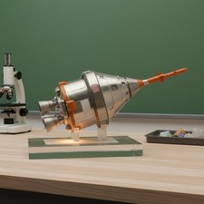 Listing image for Control Module Model Collector Gift Space Spacecraft Display Model Metal Look