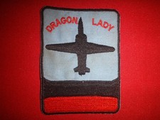 Listing image for Vietnam War Patch USAF Lockheed U-2 Reconnaissance Spy Aircraft DRAGON LADY