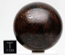 Listing image for NWA XXX Stone Meteorite Chondrite CARVED SPHERE Display Specimen Carving