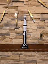 Listing image for Saturn 1B Rocket Model | 1:144 Scale | 472mm / 19 Inch Spacecraft Display Model