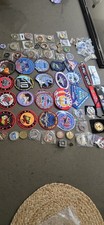 Listing image for Collection Of Aviation Patches and United States Military TwoSided ChallengeCoin