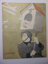 Listing image for Soviet magazine Cold War Anti Nazi Wehrmacht Adenauer Bonn aviation Poster art