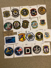 Listing image for Collection of 20 USAF Aviation Squadron Patches - *JOB LOT* - Lot 7