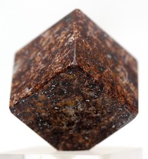 Listing image for NWA 869 METEORITE Stone Chondrite CARVED CUBE Display Specimen Carving
