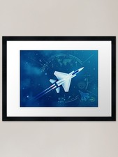 Listing image for aviation tech radar Framed Art Prin Framed Wall Art Poster Canvas Print Picture