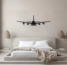 Listing image for 3D Boeing Aircraft Metal Wall Art 16” Home & Office Decor - UK Fast Delivery