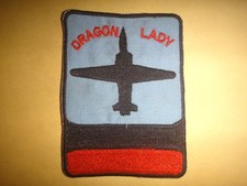 Listing image for Vietnam War Patch US Air Force Lockheed U-2 DRAGON LADY Reconnaissance Aircraft