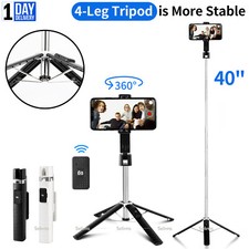 Listing image for Universal Selfie Stick Bluetooth Remote Phone Holder Stand Tripod For iPhone
