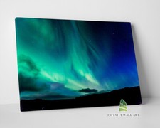 Listing image for Northern Lights Canvas Art Wall Art Print Picture Fashion Home Decor -C175