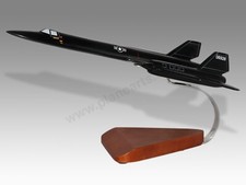 Listing image for Lockheed A-12 Oxcart CIA USAF Solid Mahogany Wood Handcrafted Display Model