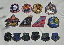 Listing image for 14 assorted USAF/ USN aviation Military Patches.