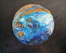 Listing image for Weather But Bigger Acrylic Painting On Canvas Original Art Wall Decor Abstract